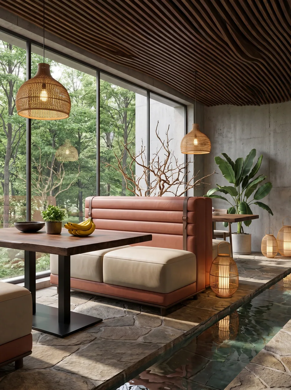 Green Banquette project scene 9